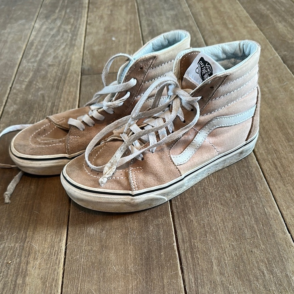 Vans pink skateboard shoes women’s size 6.5